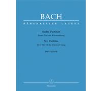 Partitas (6) BWV 825-830 Sans doigtés --- Piano
