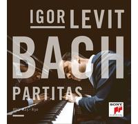PARTITAS I-VI BWV 825-830 - LEVIT.IGOR 2 CD NEUF BACH.JOHANN SEBASTIAN