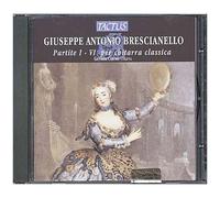 Brescianello Giuseppe Antonio – Partitas Nos. 1-6 pour guitare – Tactus
