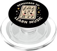 Partition Amusante « Remember to Learn Music » PopSockets PopGrip pour MagSafe