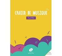 Partition : Cahier a spirales 96 pages pb 140 12 portees