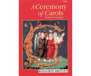 Partition classique BOOSEY HAWKES BRITTEN B. - A CEREMONY OF CAROLS OP. 28 - MIXED CHOIR AND HARP Choeur et ensemble vocal