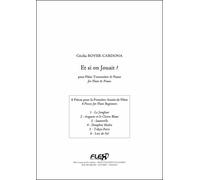 PARTITION CLASSIQUE - Et si on Jouait ? - 6 Pièces pour la première année de Flûte - Cécilia ROYER-CARDONA - Flûte et Piano