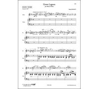 PARTITION CLASSIQUE - Green Lagoon - P. PROUST - Flûte et Piano