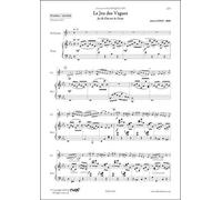 PARTITION CLASSIQUE - Le Jeu des Vagues - A. LOPEZ - Clarinette & Piano