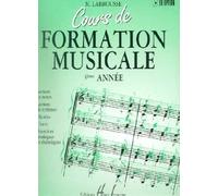 Partition : Cours de Formation Musicale - Volume 3