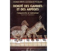 Partition : Doigté des Gammes et des Arpèges - Piano - Partition