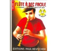 Paul Beuscher – Flûte à bec facile Vol. 1 – Partition + CD