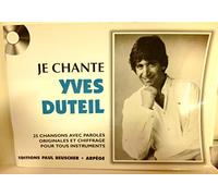 Partition : Je chante Duteil