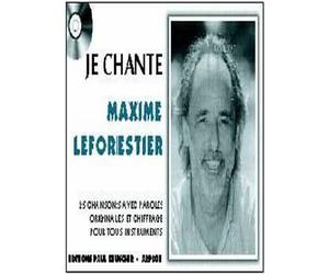 Partition : Je chante Maxime Le Forestier
