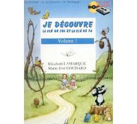 Partition : Je Découvre la Clé de Sol et la Clé de Fa - Volume 1