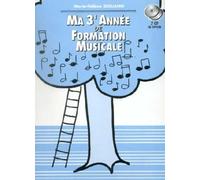 Partition : Ma 3ème Année de Formation Musicale - Livre - Reliure Spirale