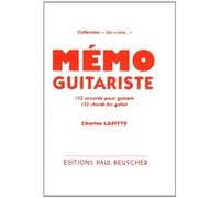 Partition : Memo du guitariste