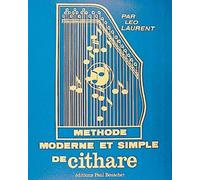Partition : Methode moderne de cithare