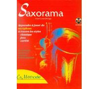 Partition : Saxorama - Saxophone - Méthode + CD
