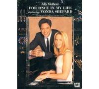 Partition variété, pop, rock... IMP ALLY MCBEAL FOR ONCE IN MY LIFE - PVG Piano voix guitare