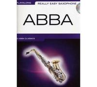 Partition variété, pop, rock... WISE PUBLICATIONS ABBA - PLAYALONG - REALLY EASY SAXOPHONE + CD Vent