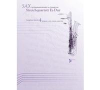 Partitions classique ADVANCE MUSIC MENDELSSOHN-BARTHOLDY F. - STREICHQUARTETT EB DUR - 4 SAXOPHONES (SATBAR) Saxophone G