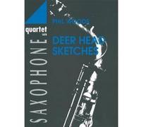 Partitions classique ADVANCE MUSIC WOODS P. - DEER HEAD SKETCHES - 4 SAXOPHONES (SATB) Basson G