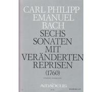 Partitions classique AMADEUS BACH C.P.E. - 6 SONATAS WQ 50 - PIANO Piano