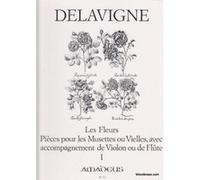 Partitions classique AMADEUS DELAVIGNE PH. - LES FLEURS VOL. 1 - 2 FLUTES A BEC Flûte à bec G