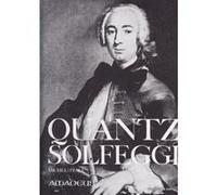 Partitions classique AMADEUS QUANTZ J. - SOLFEGGI Flûte traversière G