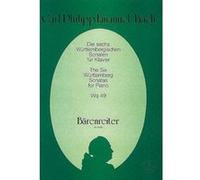 Partitions Classique Barenreiter Bach C.P.E. - Die Sechs Würtembergischen Sonaten - Clavecin (Piano) Clavecin