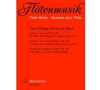 Partitions classique BARENREITER BACH C.PH.E. - SONATE FUR FLOTE UND OBLIGATES CEMBALO C-DUR WQ 149 - FLUTE, CLAVECIN Flûte à bec