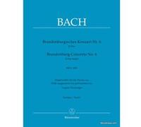 Partitions classique BARENREITER BACH J.S. - CONCERTO BRANDEBOURGEOIS N°6 EN SI BEMOL MAJEUR BWV 1051 Musique de chambre