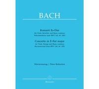 Partitions classique BARENREITER BACH J.S. - CONCERTO EN MIB MAJEUR POUR ALTO, CORDES ET BASSE CONTINUE D'APRES LES BWV 169, 49, 1053 Alto