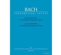 BACH J.S. - NOTEBOOK FOR WILHELM FRIEDEMANN BACH - PIANO