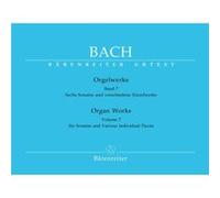 Partitions classique BARENREITER BACH J.S. - ORGELWERKE VOL.7, 6 SONATEN UND VERSCHIEDENE EINZELWERKE - ORGUE Orgue G