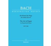 Partitions classique BARENREITER BACH J.S. - THE ART OF FUGUE BWV 1080 - CLAVECIN Clavecin