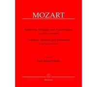 Partitions classique BARENREITER BADURA-SKODA PAUL - CADENCES ET INTRODUCTIONS AUX CONCERTOS POUR PIANO DE W.A. MOZART - PIANO Piano G