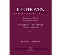 Partitions classique BARENREITER BEETHOVEN L.V. - CONCERTO FOR PIANOFORTE AND ORCHESTER N°5 OP.73 - PIANO REDUCTION Piano