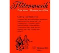 Partitions classique BARENREITER BEETHOVEN L.V. - VARIATIONS SUR 'LA CI DAREM LA MANO' DE 'DON GIOVANNI' DE MOZART WOO 28 Musique de chambre