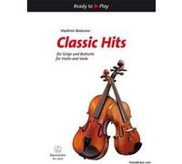 Partitions classique BARENREITER BODUNOV V. - CLASSIC HITS - VIOLON & ALTO Violon G