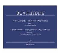 Partitions Classique Barenreiter Buxtehude D. - Neue Ausgabe Sämtlicher Orgelwerke Band 1 Orgue