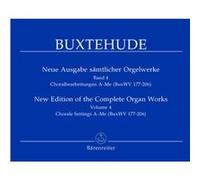 Partitions classique BARENREITER BUXTEHUDE D. - NEUE AUSGABE SAMTLICHER ORGELWERKE, BAND 4 - ORGUE Orgue