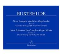 Partitions classique BARENREITER BUXTEHUDE D. - NEUE AUSGABE SAMTLICHER ORGELWERKE, BAND 5 - ORGUE Orgue