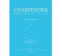 Partitions classique BARENREITER CHARPENTIER M.A. - MESSE DE MINUIT - CHOEUR MIXTE, PIANO Choeur et ensemble vocal G