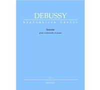 Partitions classique BARENREITER DEBUSSY CLAUDE - SONATE - VIOLONCELLE, PIANO Violoncelle G
