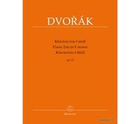 Partitions classique BARENREITER DVORAK A. - PIANO TRIO IN F MINOR OP.65 Musique de chambre