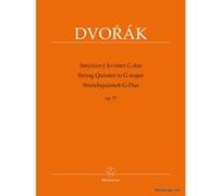 Partitions classique BARENREITER DVORAK A. - STRING QUINTET IN G MAJOR OP.77 - PARTIES Musique de chambre G