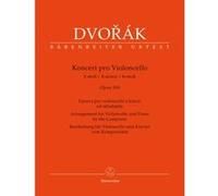 Partitions classique BARENREITER DVORAK - KONCERT PRO VIOLONCELLO h moll OP.104 Violoncelle