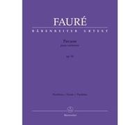 Partitions classique BARENREITER FAURE GABRIEL - PAVANE POUR ORCHESTRE OP.50 - SCORE Grand format G