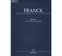 Partitions classique BARENREITER FRANCK CESAR - QUATUOR pour 2 violons, Alto et Violoncelle Ensemble à cordes