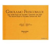 Partitions classique BARENREITER FRESCOBALDI G. - THE SECOND BOOK OF TOCCATAS, CANZONI ETC. - ORGUE Orgue G