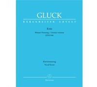 Partitions classique BARENREITER GLUCK C.W. - EZIO, WIENER FASSUNG - CHANT, PIANO Choeur et ensemble vocal