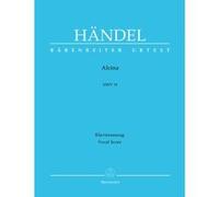 Partitions classique BARENREITER HAENDEL G.F. - ALCINA HWV 34 - VOCAL SCORE Choeur et ensemble vocal G